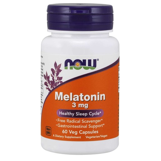 Now Foods Melatonin 3mg Συμπλήρωμα Διατροφής Μελατονίνης για την Αντιμετώπιση της Αϋπνίας & τις Διαταραχές του Ύπνου 60 VegCaps Now Foods Melatonin 3mg Συμπλήρωμα Διατροφής Μελατονίνης για την Αντιμετώπιση της Αϋπνίας & τις Διαταραχές του Ύπνου 60 VegCaps