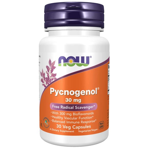 Now Foods Pycnogenol® 30mg Συμπλήρωμα Διατροφής για την Αντιμετώπιση των Δυσάρεστων Συμπτωμάτων της Έμμηνου Ρύσεως 30 VegCaps Now Foods Pycnogenol® 30mg Συμπλήρωμα Διατροφής για την Αντιμετώπιση των Δυσάρεστων Συμπτωμάτων της Έμμηνου Ρύσεως 30 VegCaps