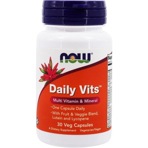 Now Foods Daily Vits™ Πολυβιταμινούχος Φόρμουλα Εμπλουτισμένη με Συστατικά Υψηλής Ποιότητας 30caps Now Foods Daily Vits™ Πολυβιταμινούχος Φόρμουλα Εμπλουτισμένη με Συστατικά Υψηλής Ποιότητας 30caps