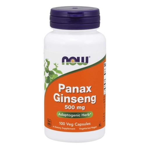 Now Foods Panax Ginseng 500mg Συμπλήρωμα Διατροφής από τις Ρίζες Panax Ginseng με Τονωτικές & Αφροδισιακές Ιδιότητες 100 VegCaps Now Foods Panax Ginseng 500mg Συμπλήρωμα Διατροφής από τις Ρίζες Panax Ginseng με Τονωτικές & Αφροδισιακές Ιδιότητες 100 VegCaps