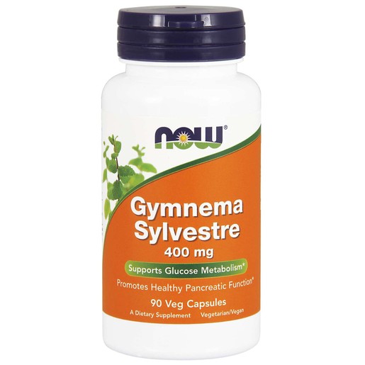 Now Foods Gymnema Sylvestre 400mg Συμπλήρωμα Διατροφής που Βοηθά στην Υποστήριξη του Υγιούς Μεταβολισμού της Γλυκόζης 90veg.caps