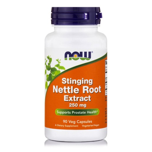 Now Stinging Nettle Root Extract 250 mg Συμπλήρωμα Διατροφής με Εκχύλισμα Τσουκνίδας, 90veg.caps