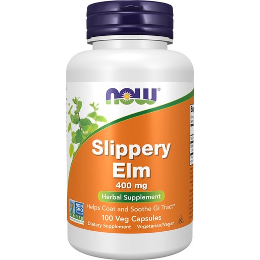 Now Foods Slippery Elm 400mg 100caps