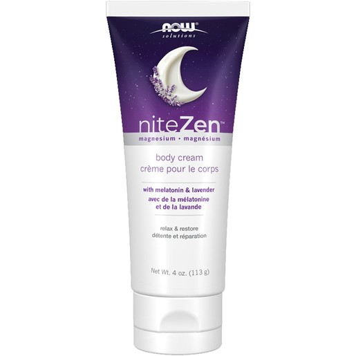 Now NiteZen Magnesium With Melatonin & Lavender Body Cream 113g