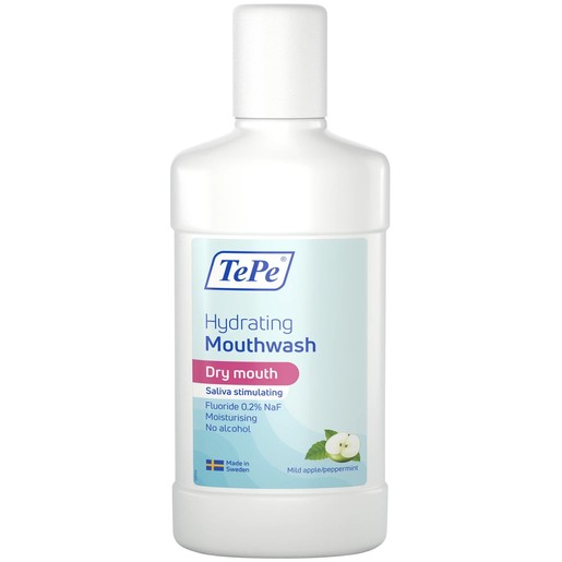 TePe Hydrating Mouthwash 500ml - Mild Apple/Peppermint