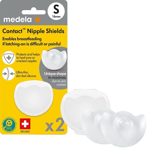 Medela Contact Nipple Shields 2 Τεμάχια - Small 16mm Medela Contact Nipple Shields 2 Τεμάχια - Small 16mm