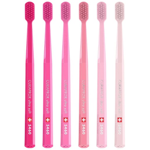Curaprox Limited Pink Edition Six Pack CS 5460 Ultra Soft Toothbrush 6 Τεμάχια