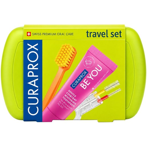 Curaprox Travel Set Green 1 Τεμάχιο