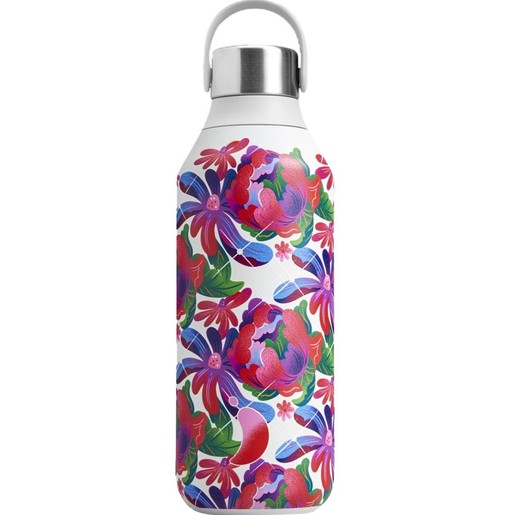 Chilly\'s Series 2 Patterns Reusable Bottle 500ml, Κωδ 22696 - Peony Tumble