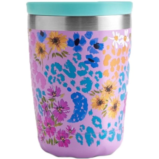 Chilly\'s Coffee Cup 340ml - Leopard Blossom