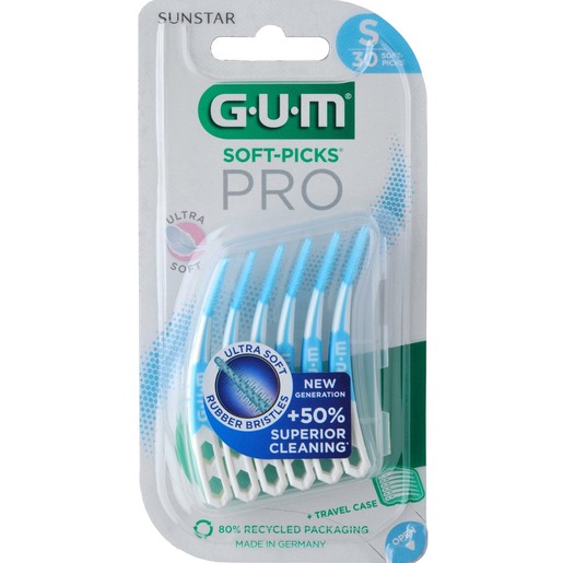 Gum Soft-Picks Pro Ultra Soft Rubber Bristles Small Κωδ 689, 30 Τεμάχια Gum Soft-Picks Pro Ultra Soft Rubber Bristles Small Κωδ 689, 30 Τεμάχια