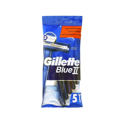 Gillette Blue II Ξυραφάκια Δύο Λεπίδων μιας Χρήσης 5τμχ Gillette Blue II Ξυραφάκια Δύο Λεπίδων μιας Χρήσης 5τμχ