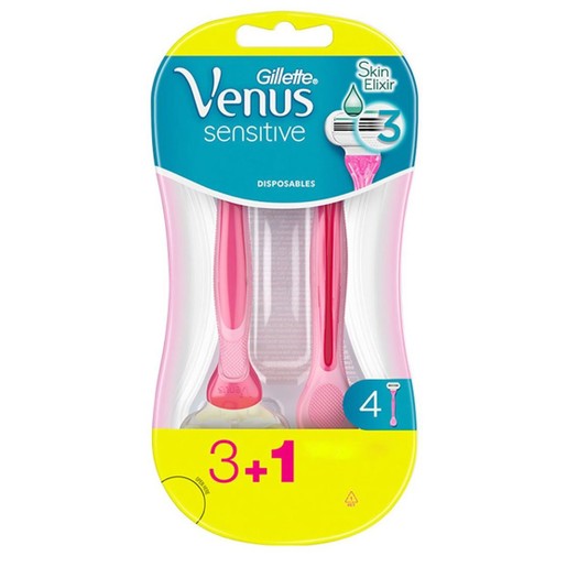 Gillette Venus Sensitive 4 Τεμάχια