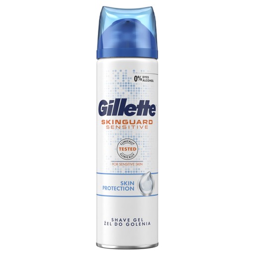 Gillette SkinGuard Sensitive Shave Gel Ζελ Ξυρίσματος για την Ευαίσθητη Επιδερμίδα 200ml Gillette SkinGuard Sensitive Shave Gel Ζελ Ξυρίσματος για την Ευαίσθητη Επιδερμίδα 200ml