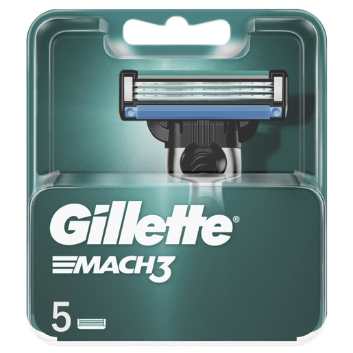 Gillette Mach3 5 Τεμάχια Gillette Mach3 5 Τεμάχια