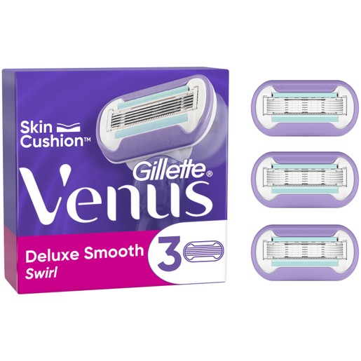 Gillette Venus Deluxe Smooth Swirl 3 Τεμάχια