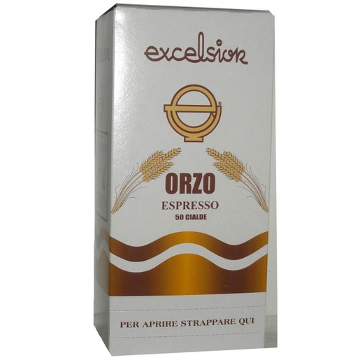 Excelsior Orzo Espresso Coffee Pods Φυτικό Υποκατάστατο Καφέ Από Κριθάρι 50 x 6gr Excelsior Orzo Espresso Coffee Pods Φυτικό Υποκατάστατο Καφέ Από Κριθάρι 50 x 6gr