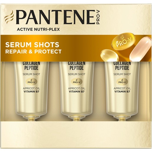 Pantene Repair & Protect Serum Shots 3x15ml