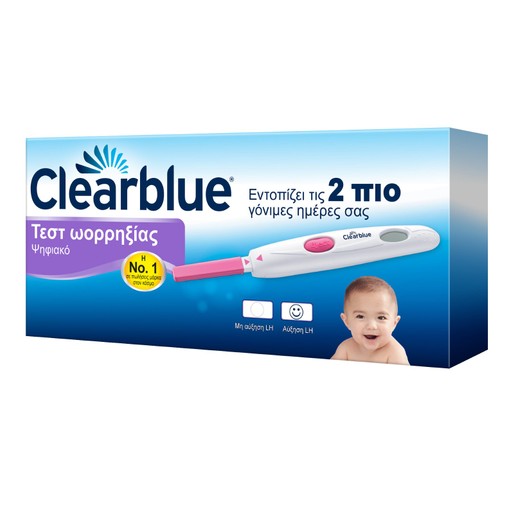 Clearblue Ψηφιακό Τεστ Ωορρηξίας με Ακρίβεια Πάνω Από 99% Υποδεικνύει τις Δύο πιο Γόνιμες Ημέρες του Κύκλου 10 Τεστ Clearblue Ψηφιακό Τεστ Ωορρηξίας με Ακρίβεια Πάνω Από 99% Υποδεικνύει τις Δύο πιο Γόνιμες Ημέρες του Κύκλου 10 Τεστ