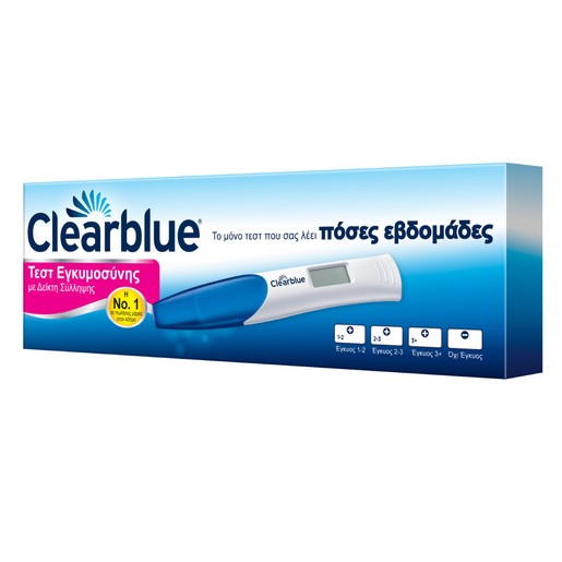 Clearblue Digital Ψηφιακό Τεστ Εγκυμοσύνης 1 Τεμάχιο Clearblue Digital Ψηφιακό Τεστ Εγκυμοσύνης 1 Τεμάχιο