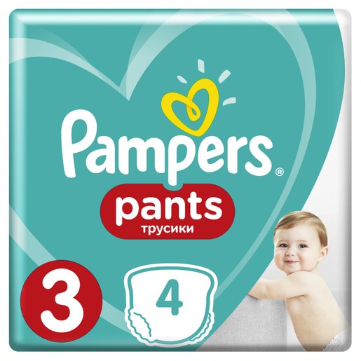 Δώρο Pampers Pants No3 (6-11kg) 4 πάνες