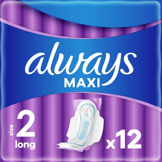 Always Maxi Long 2 12 Τεμάχια