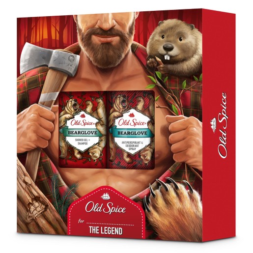 Old Spice Πακέτο Προσφοράς Bearglove Antiperspirant & Deodorant Spray 150ml & Bearglove Shower Gel & Shampoo 150ml Old Spice Πακέτο Προσφοράς Bearglove Antiperspirant & Deodorant Spray 150ml & Bearglove Shower Gel & Shampoo 150ml