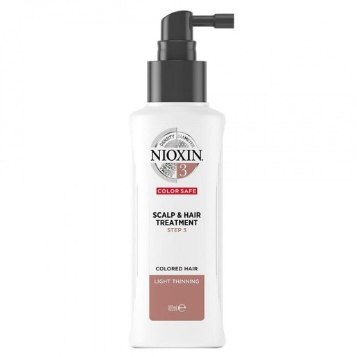 Nioxin Scalp & Hair Treatment System 3 Step 3 Θεραπεία για Βαμμένα Μαλλιά με Ελαφριά Αραίωση 100ml Nioxin Scalp & Hair Treatment System 3 Step 3 Θεραπεία για Βαμμένα Μαλλιά με Ελαφριά Αραίωση 100ml