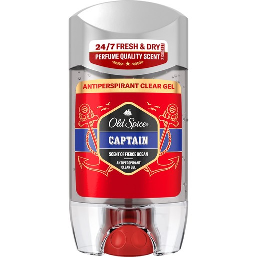 Old Spice Captain Antiperspirant Clear Gel Stick 70ml