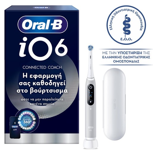 Oral-B iO Series 6 Connected Coach Grey Opal Electric Toothbrush 1 Τεμάχιο