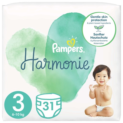 Pampers Harmonie No3 (6-10kg) 31 πάνες Pampers Harmonie No3 (6-10kg) 31 πάνες