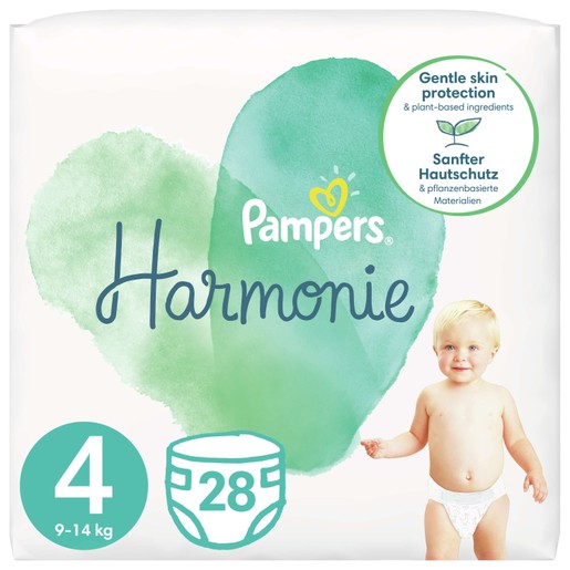 Pampers Harmonie No4 (9-14kg) 28 πάνες Pampers Harmonie No4 (9-14kg) 28 πάνες