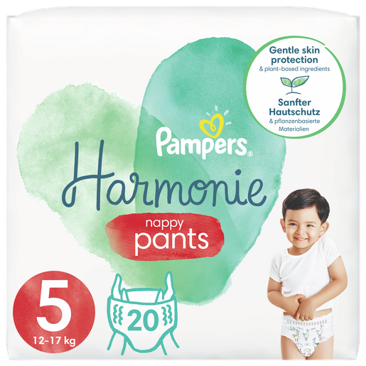 Pampers Harmonie Nappy Pants No5 (12-17kg) 20 πάνες
