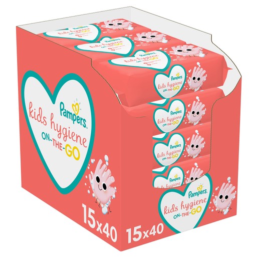 Pampers Πακέτο Προσφοράς Kids Hygiene On the Go 600 Wipes Pampers Πακέτο Προσφοράς Kids Hygiene On the Go 600 Wipes