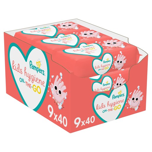 Pampers Πακέτο Προσφοράς Kids Hygiene On the Go 360 Wipes Pampers Πακέτο Προσφοράς Kids Hygiene On the Go 360 Wipes