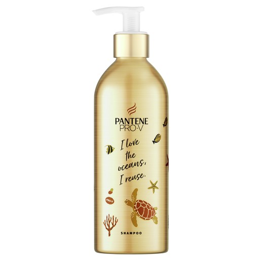 Pantene Pro-V Repair & Protect Shampoo I Love the Oceans in Eco Refillable Bottle 430ml Pantene Pro-V Repair & Protect Shampoo I Love the Oceans in Eco Refillable Bottle 430ml