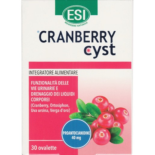 Esi Cranberry Cyst 30tabs