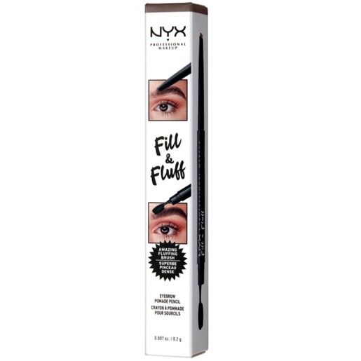 NYX Professional Makeup Fill & Fluff Eyebrow Pomade Pencil 0.2gr 1 Τεμάχιο - Chocolate