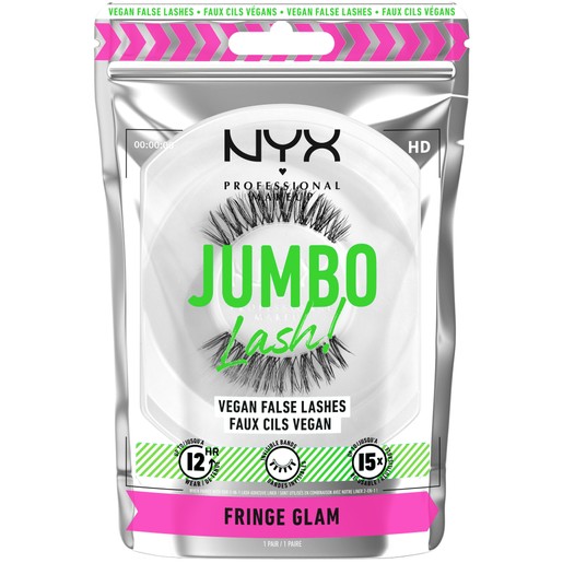 NYX Professional Makeup Jumbo Lash! Vegan False Lashes 1 Τεμάχιο - 04 Fringe Glam