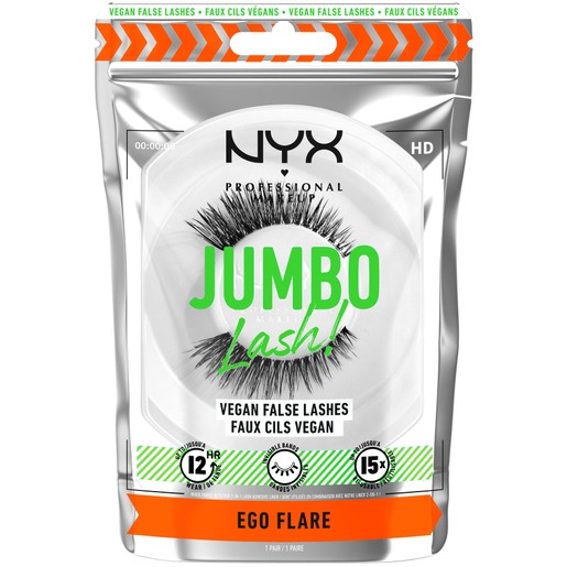 Nyx Jumbo Lash! Vegan False Lashes 1 Τεμάχιο - Ego Flare