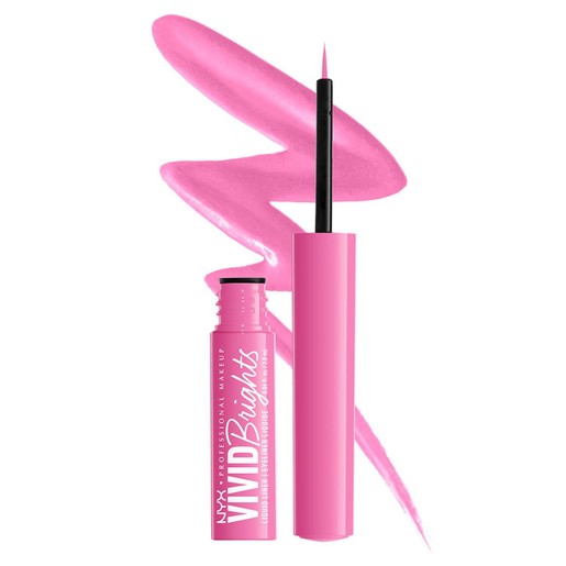 NYX Professional Makeup Vivid Brights Liquid Eyeliner 2ml - Don\'t Pink Twice