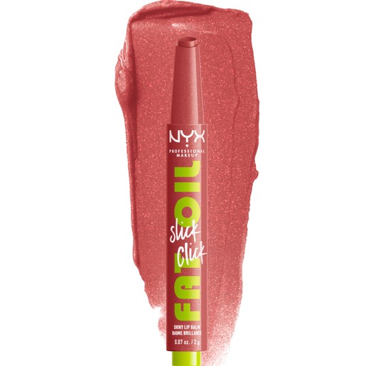 NYX Professional Makeup Fat Oil Slick Click Shiny Sheer Lip Balm 1 Τεμάχιο- 03 No Filter Needed