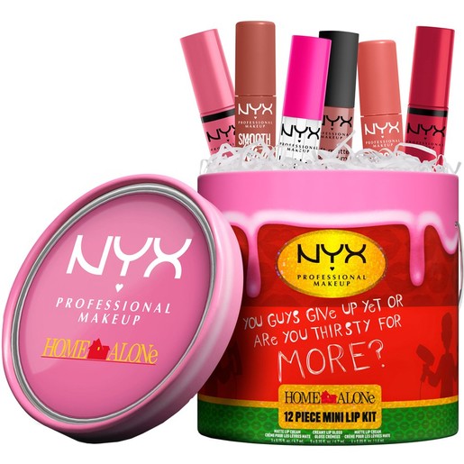 Nyx Professional Makeup Promo Home Alone Mini Lip Kit 12 Τεμάχια