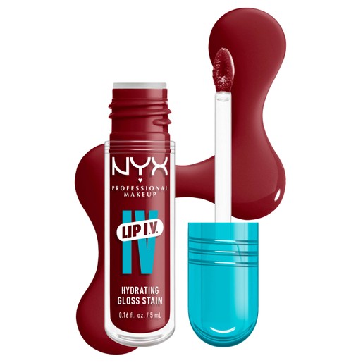 Nyx Professional Makeup Lip IV Hydrating Gloss Serum 5ml - 13 Cranberry Splash