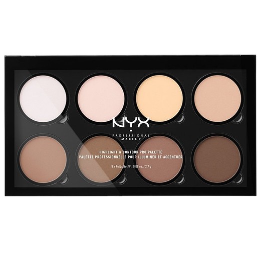NYX Professional Makeup Highlight & Contour Pro Palette 1 Τεμάχιο