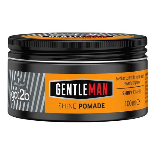 Schwarzkopf Got2b Gentleman Shine Pomade Shiny Finish 100ml Schwarzkopf Got2b Gentleman Shine Pomade Shiny Finish 100ml