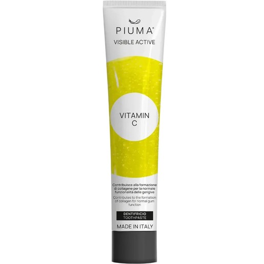 Piuma Visible Active Vitamin C Toothpaste 75ml