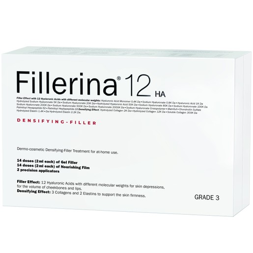 Fillerina 12HA Densifying Filler Face Treatment Grade 3, 2x30ml