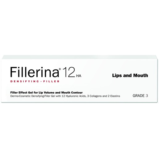Fillerina 12HA Densifying Filler for Lip Volume & Mouth Contour Grade 3, 7ml