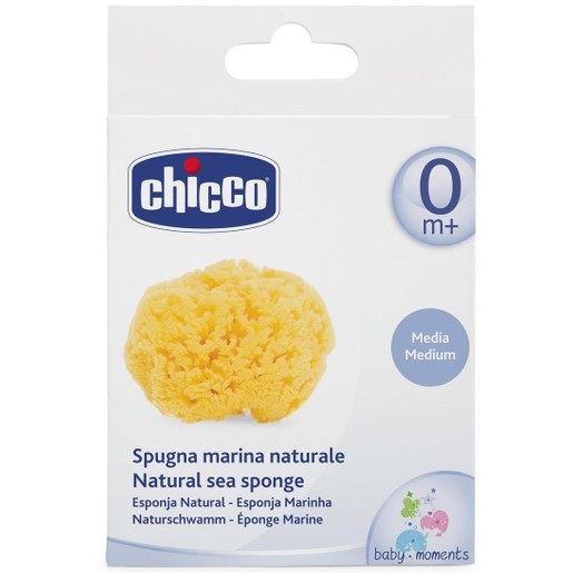 Σφουγγάρι Φυσικό Medium 0m+ 1τμχ - Chicco Σφουγγάρι Φυσικό Medium 0m+ 1τμχ - Chicco